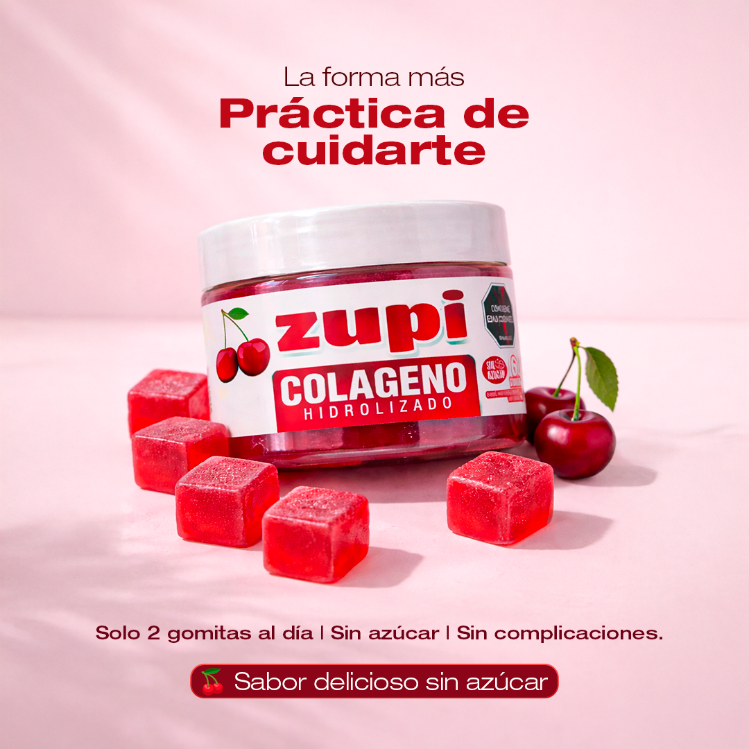 New Zupi Colágeno: Glow Up Gummies