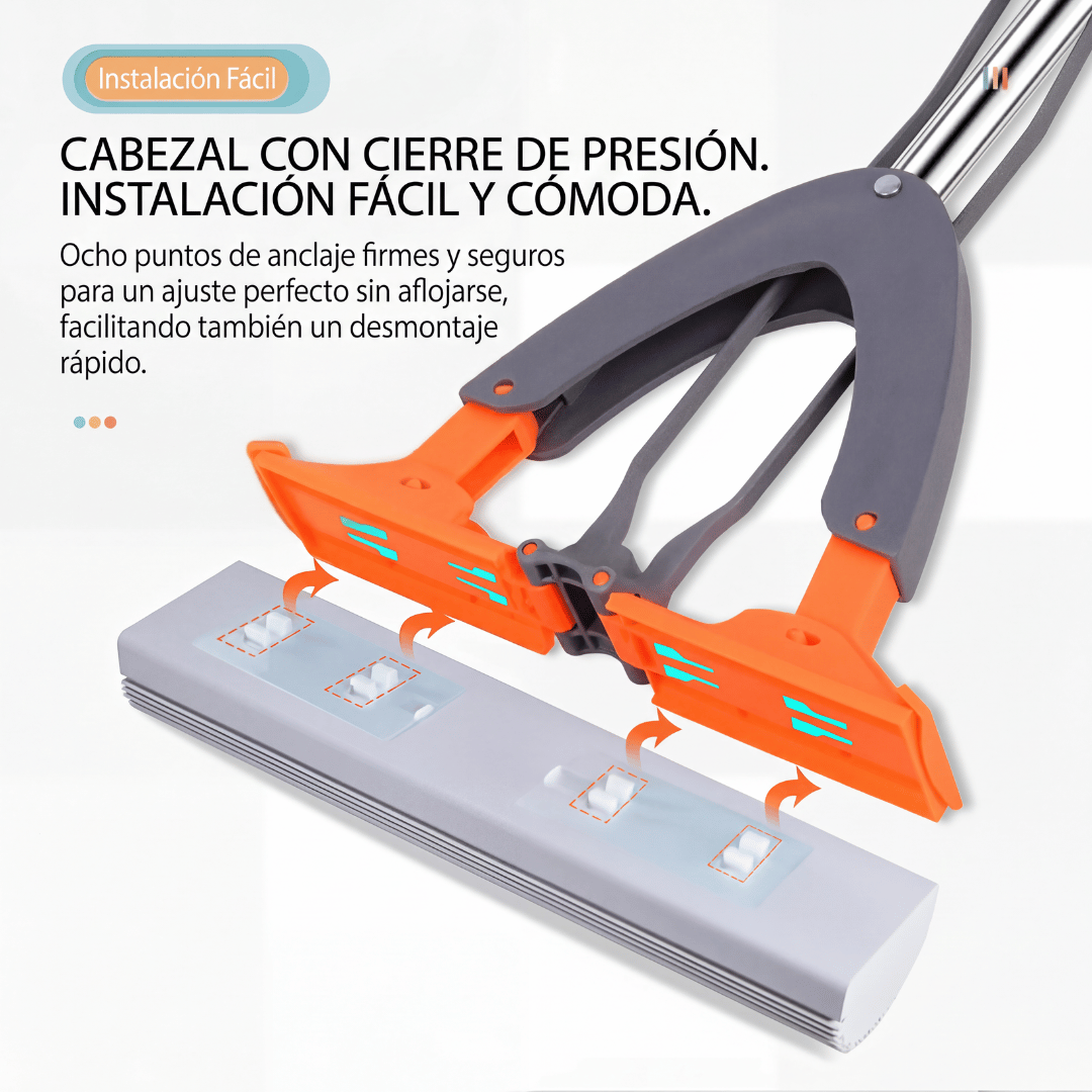 TRAPERO PRO-PUSH MANOS LIBRES