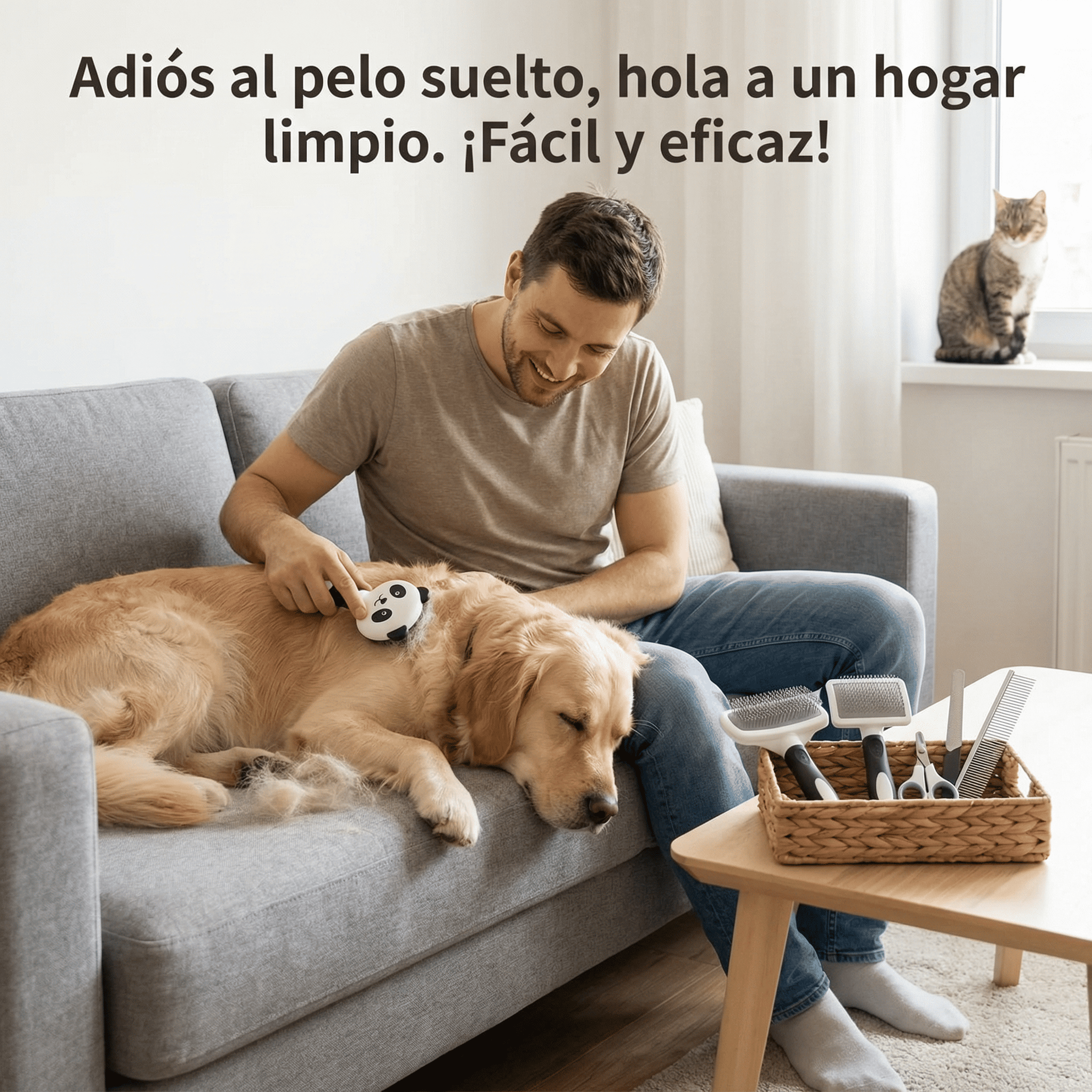 KIT PROFESIONAL DE ASEO PARA MASCOTAS 7 En 1