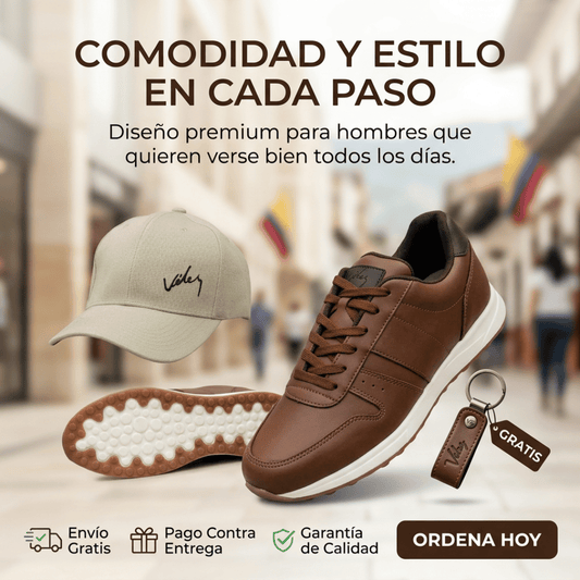 Dacota Motion VZ: Combo Calzado Premium + Gorra / Gratis Llavero VZ