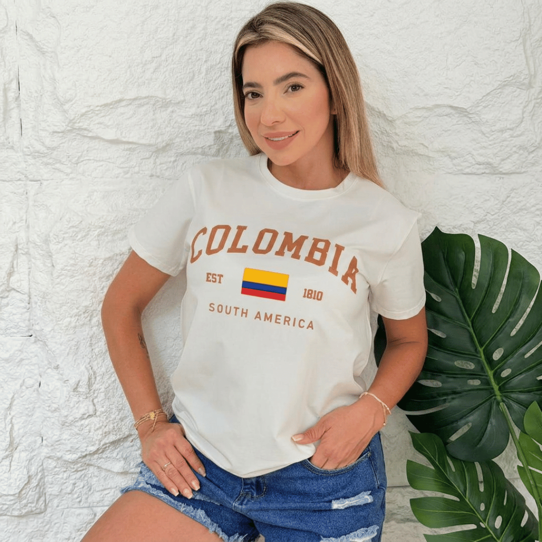 Camiseta Colombia 2026: Colección Exclusiva Dama