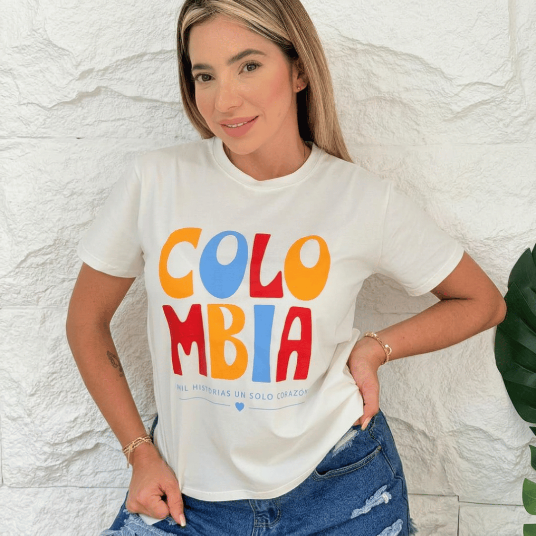Camiseta Colombia 2026: Colección Exclusiva Dama