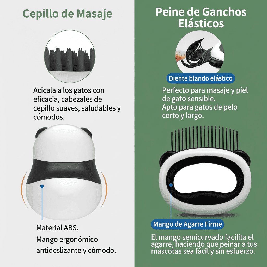 KIT PROFESIONAL DE ASEO PARA MASCOTAS 7 En 1